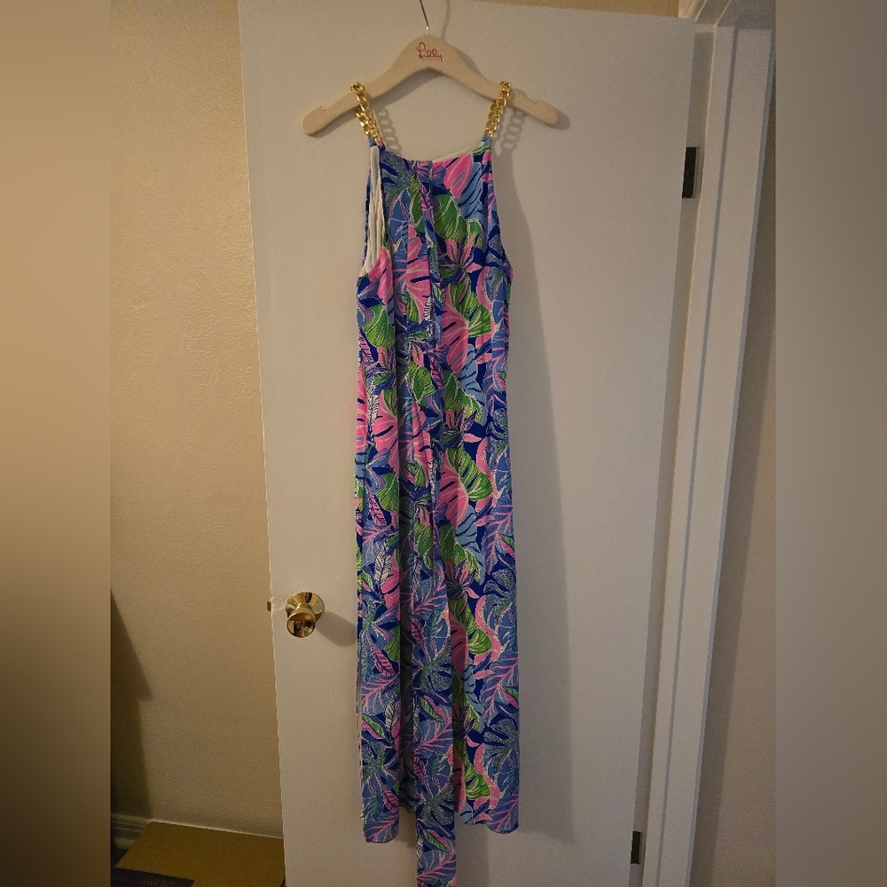 Lilly Pulitzer Joannah Silk Midi Dress